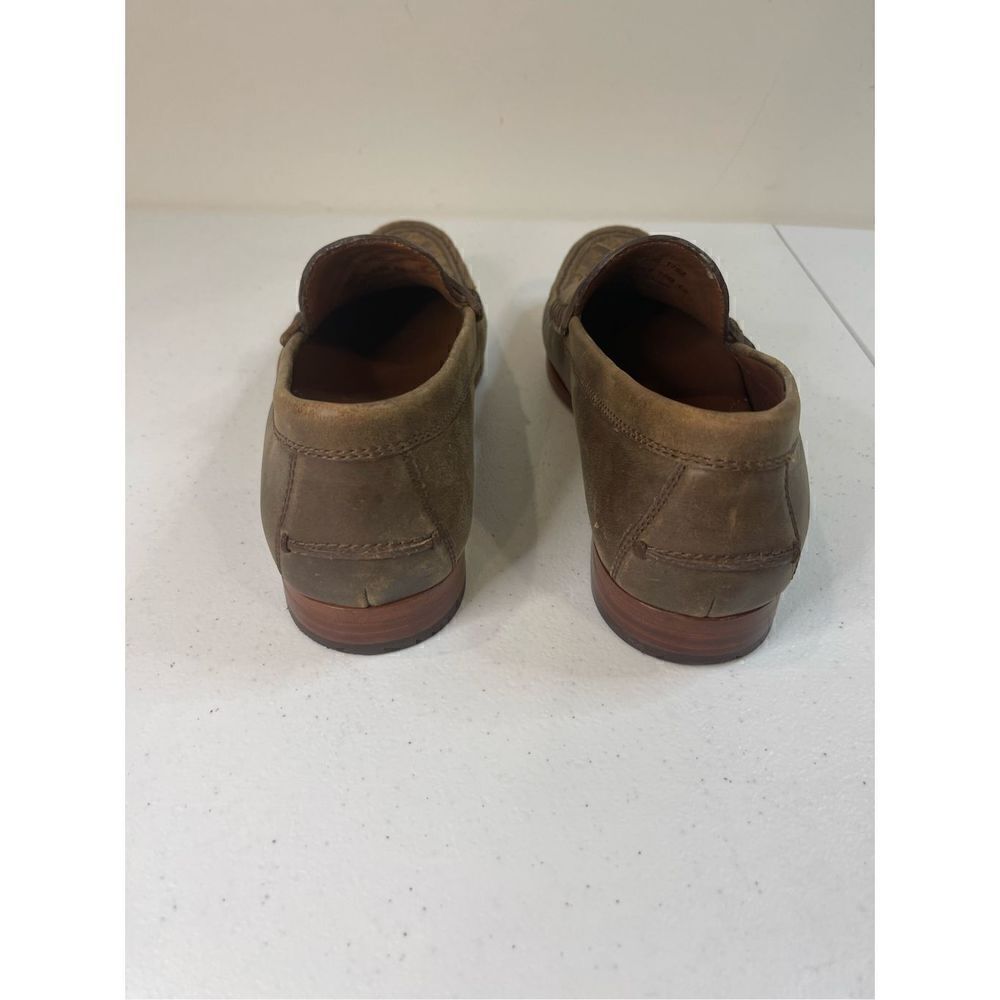 Trask men’s loafers leather size 10 brown - Picture 4 of 7